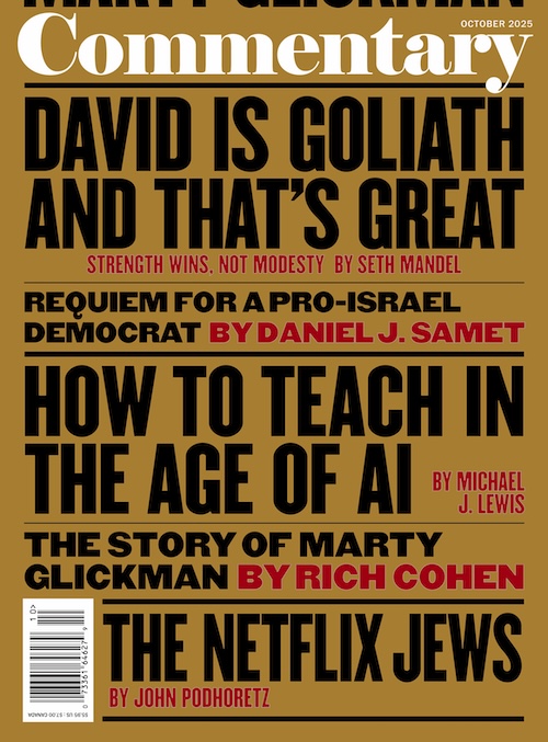 October 2025 – Commentary Magazine